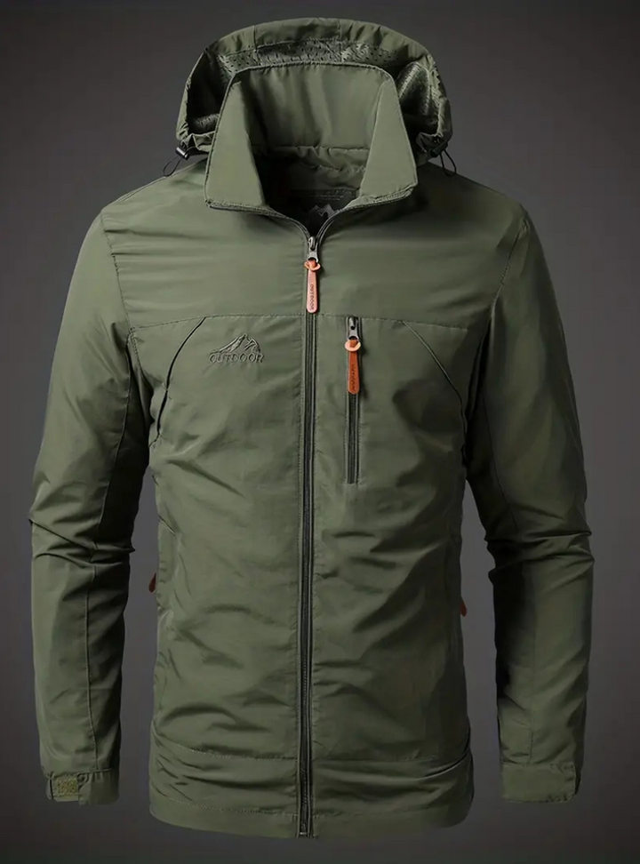 Aliams | Herren Wasserdicht Regenjacke Atmungsaktiv