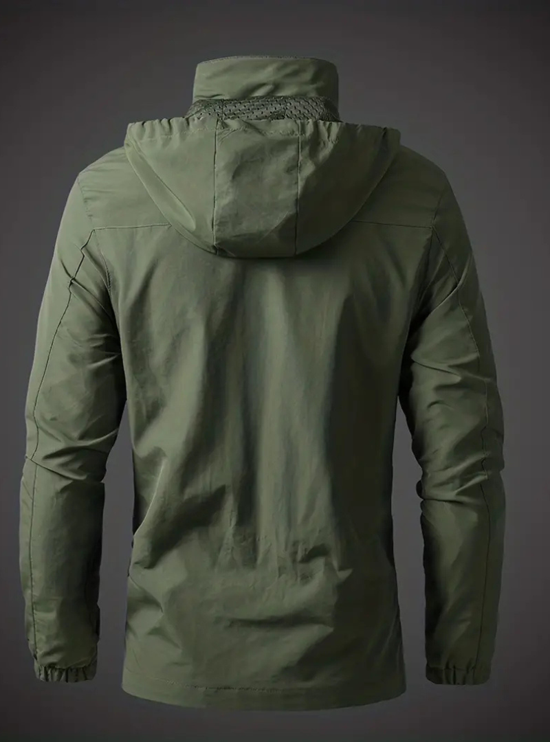 Aliams | Herren Wasserdicht Regenjacke Atmungsaktiv