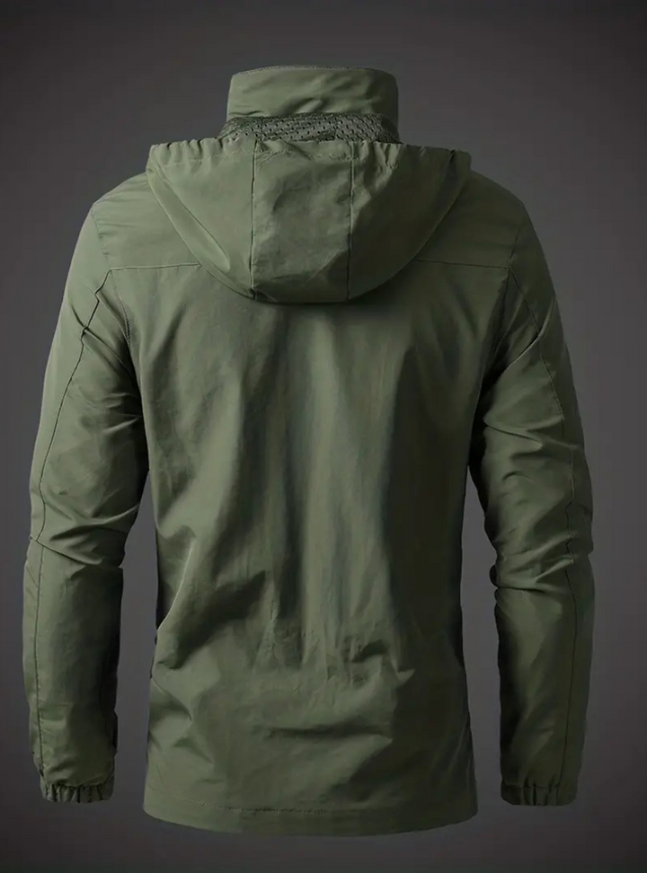 Aliams | Herren Wasserdicht Regenjacke Atmungsaktiv