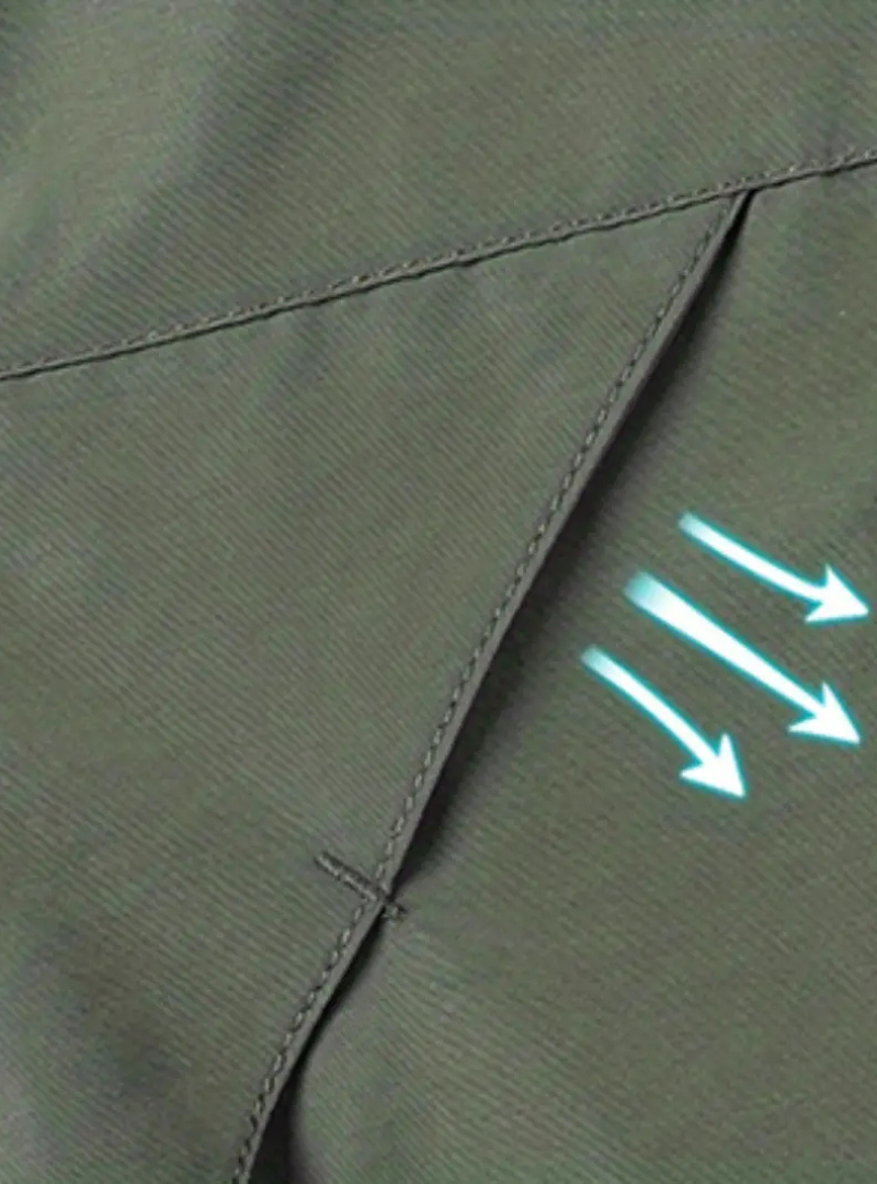 Aliams | Herren Wasserdicht Regenjacke Atmungsaktiv