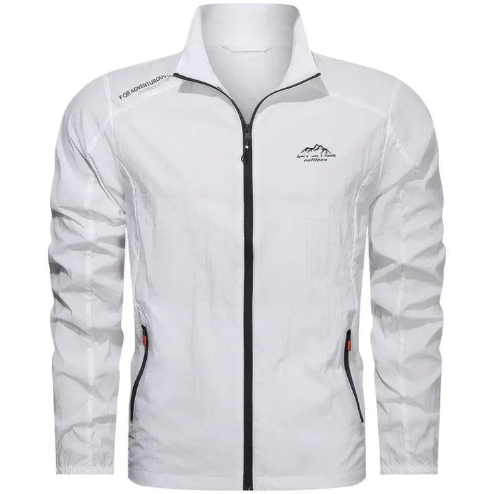 Aliams | Schutz Herren Windjacke mit Reißverschluss Sommerjacke