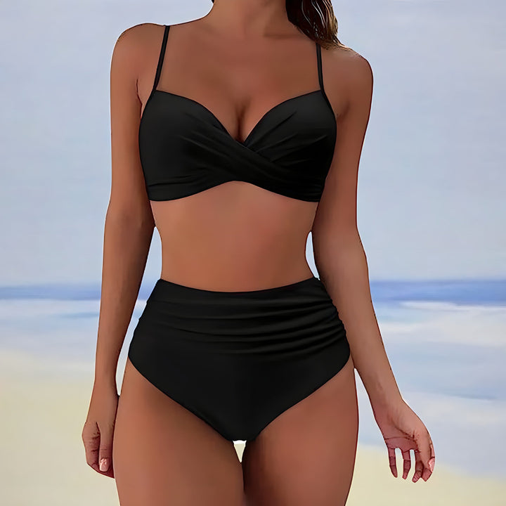 Aliams | Stylischer Bikini mit Hoher Taille