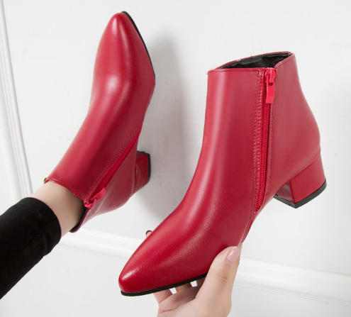 Stilvolle Lederstiefeletten Für Damen Herbstmode