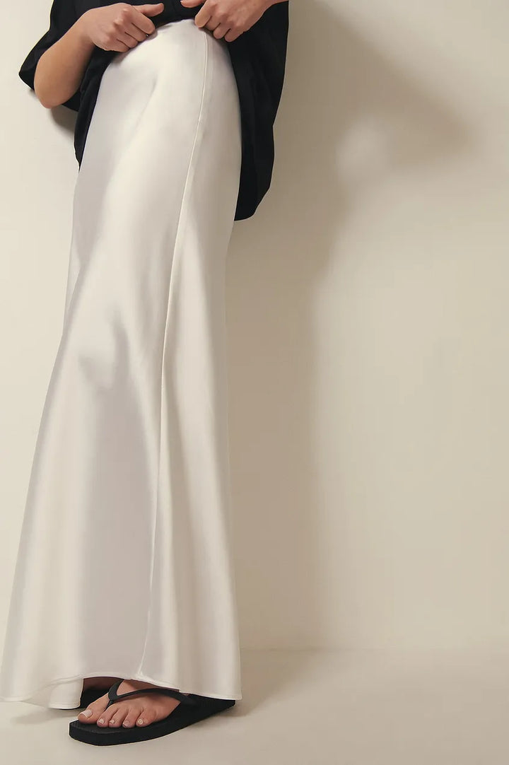 Aliams | Satinrock mit Hoher Taille Anna