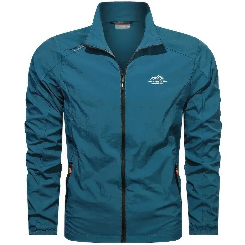 Aliams | Schutz Herren Windjacke mit Reißverschluss Sommerjacke
