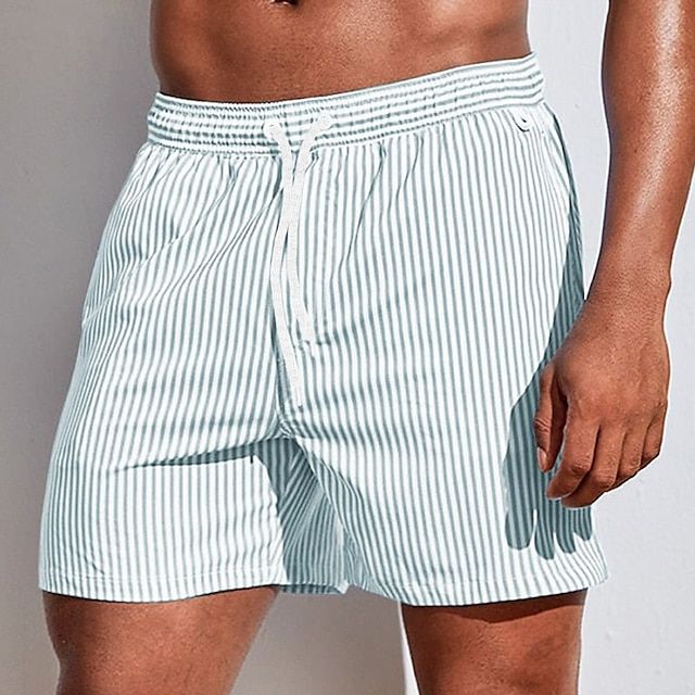 Aliams | Klassische Gestreifte Boardshorts