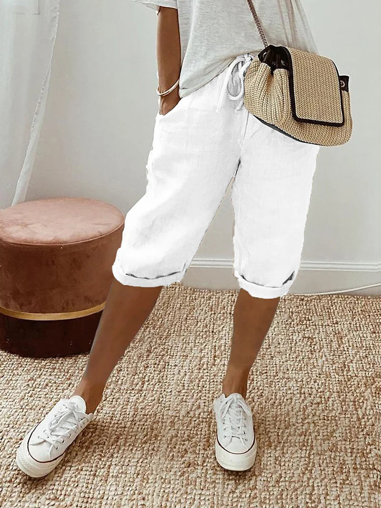 Aliams | Leichte Baumwoll Shorts Für Den Sommer