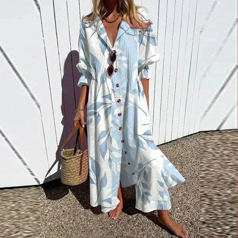 Aliams | Klassisches Boho Maxi Kleid