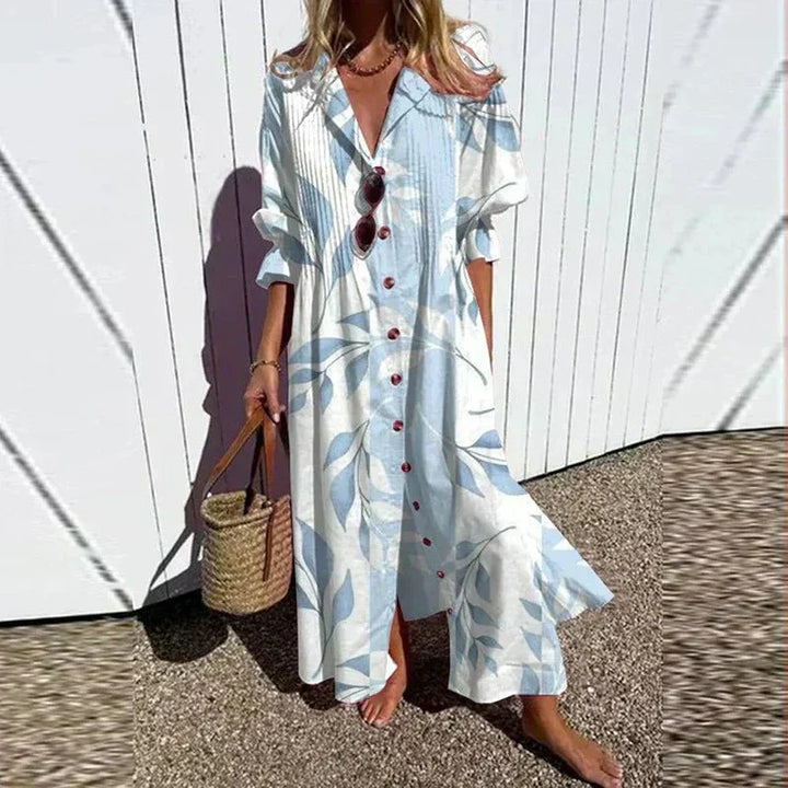 Aliams | Klassisches Boho Maxi Kleid