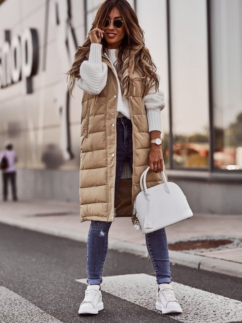 Aliams | Langer Bodywarmer Weste Camilla