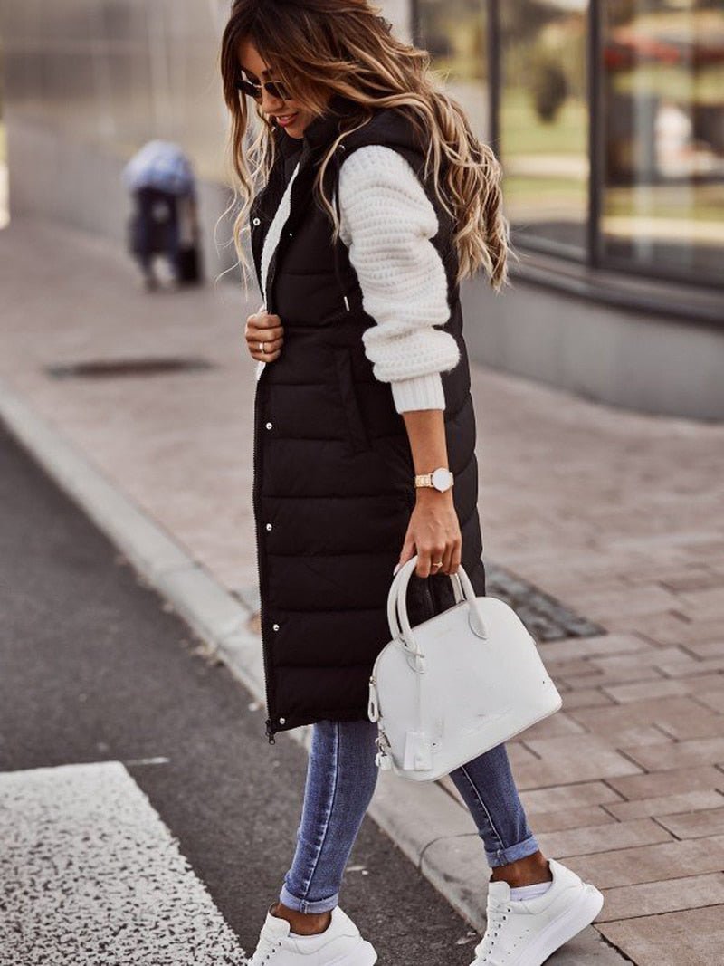 Aliams | Langer Bodywarmer Weste Camilla