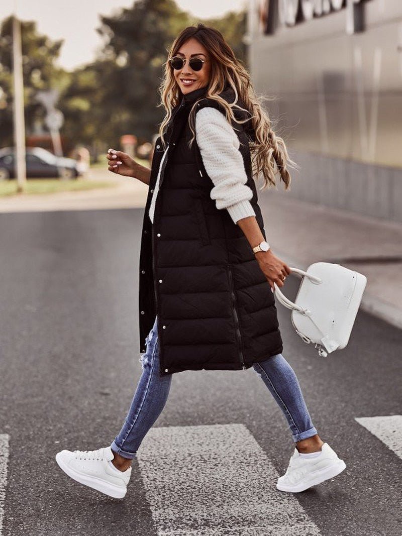 Aliams | Langer Bodywarmer Weste Camilla