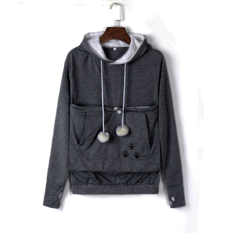 Aliams | Einfarbiger Kapuzenpulli für Haustiere