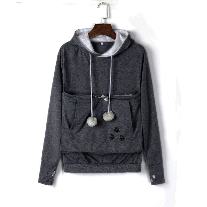 Aliams | Einfarbiger Kapuzenpulli für Haustiere
