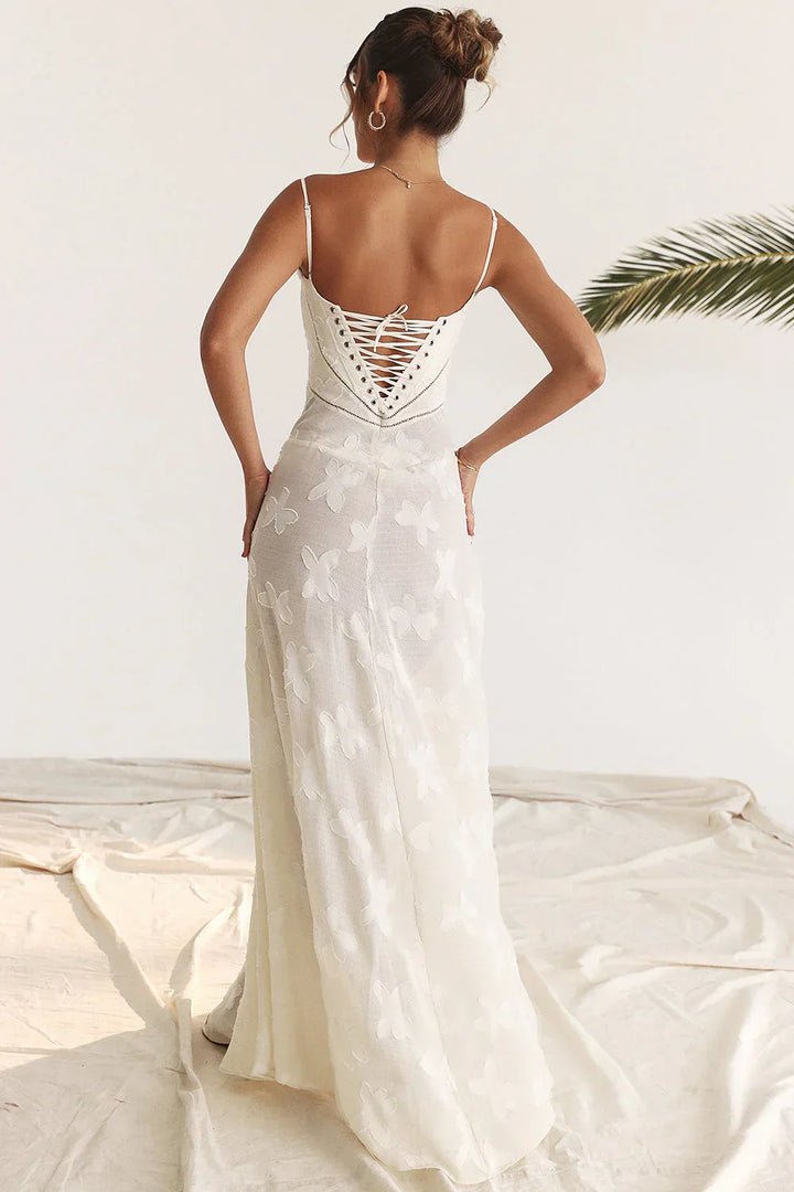 Korsett Maxikleid – Elegantes Damenkleid