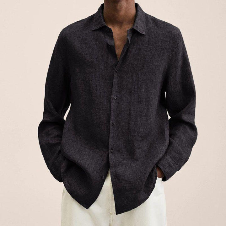 Aliams | Elegantes Leinenhemd für Herren