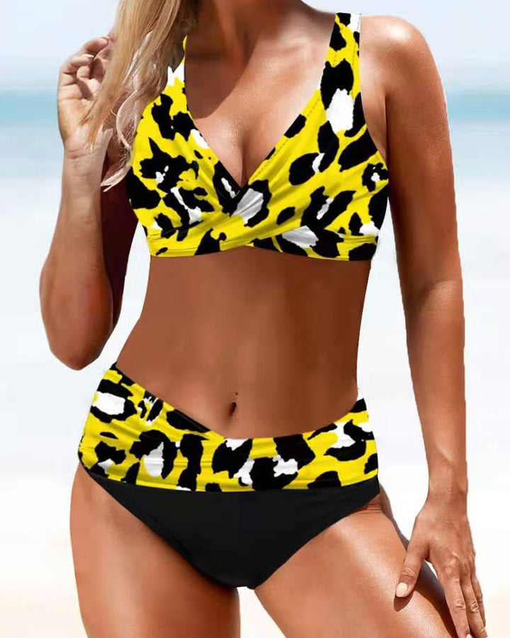 Aliams | Gestreifter Bikini