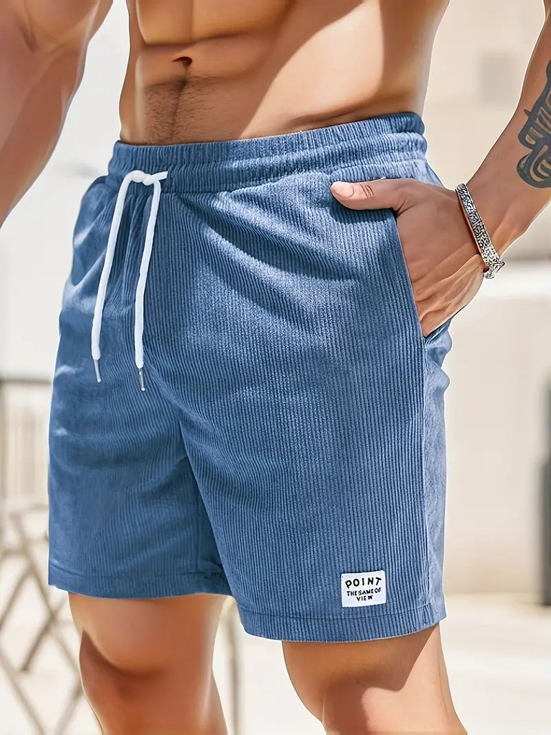 Kurze Badehose mit Stretchbund für Herren