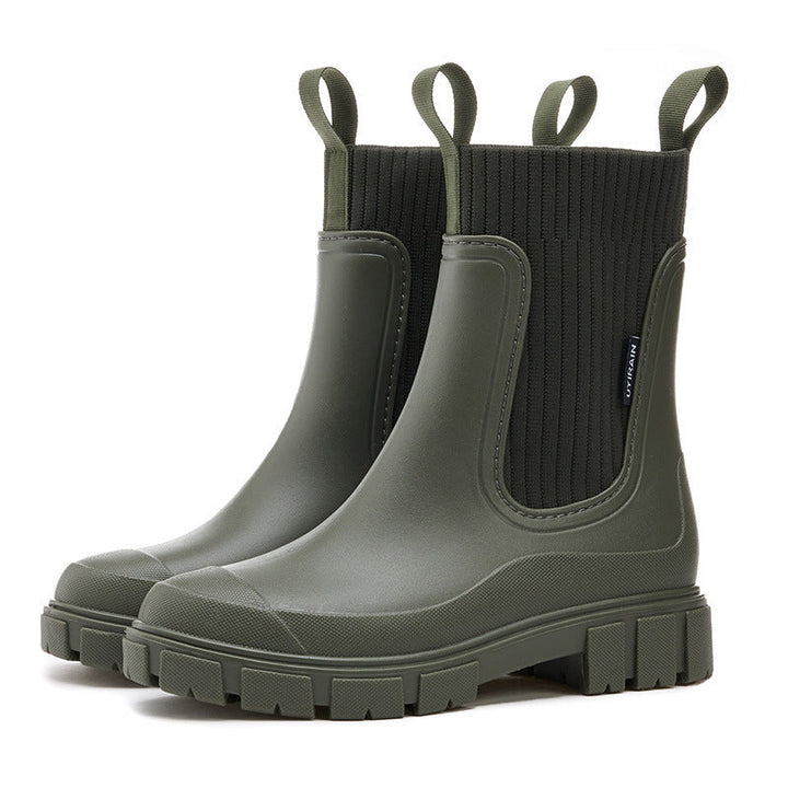 Aliams | Gummistiefel Wasserdicht mit Antirutschsohle, Perfekt für Regenwetter