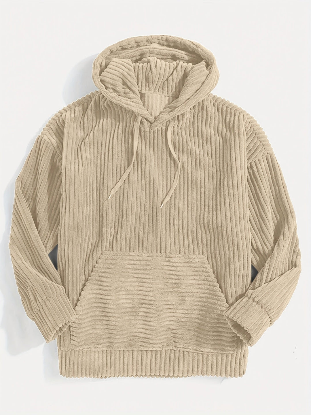 Strukturierter Kapuzenpullover Aus Cord