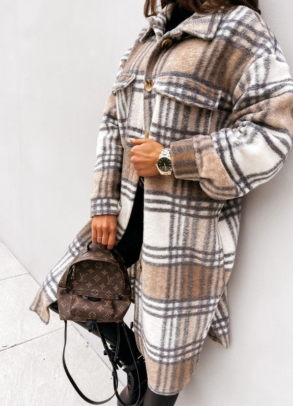 Klassischer Damen-Trenchcoat Für Den Alltag