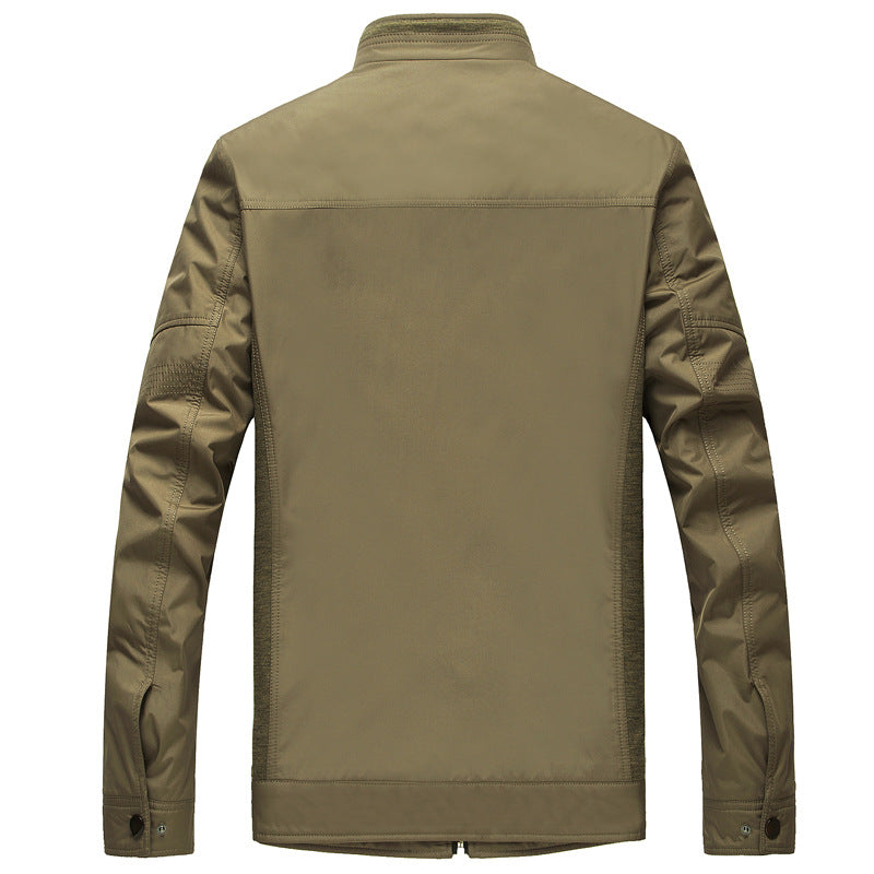 Herren Regenjacke mit Thermofutter und modernen Details Aliams