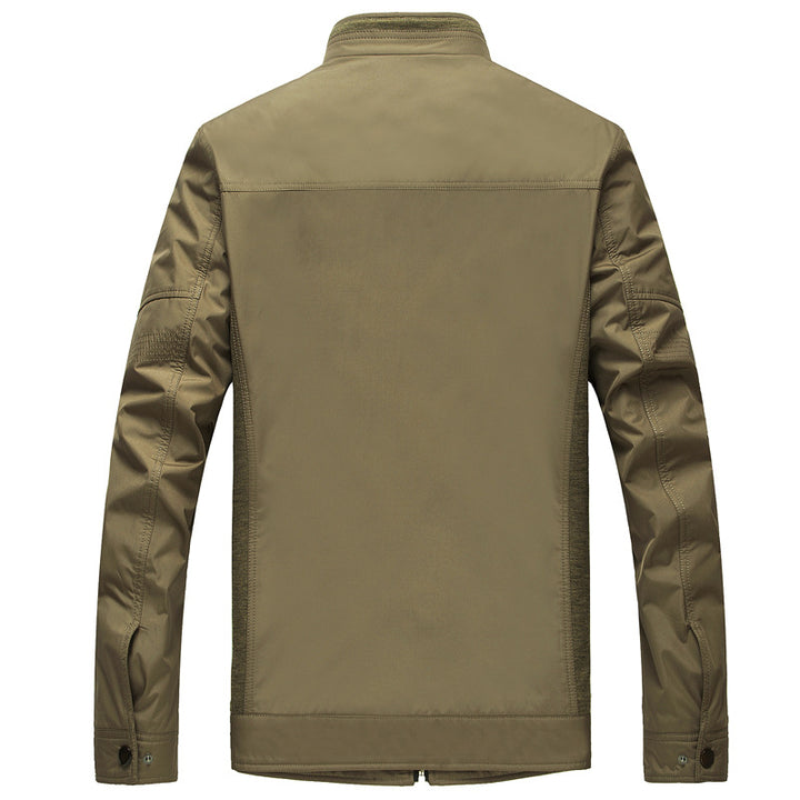 Herren Regenjacke mit Thermofutter und modernen Details Aliams