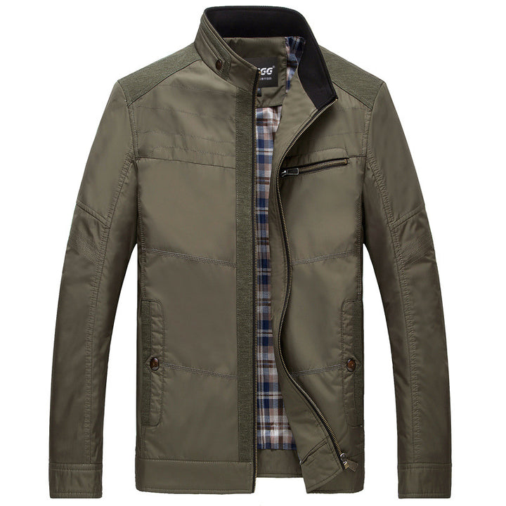 Herren Regenjacke mit Thermofutter und modernen Details Aliams