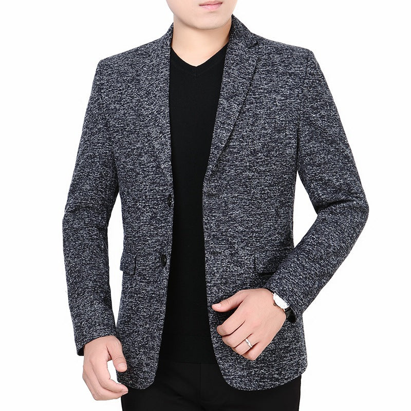 Herren Slim Fit Blazer aus Jacquardstoff Aliams