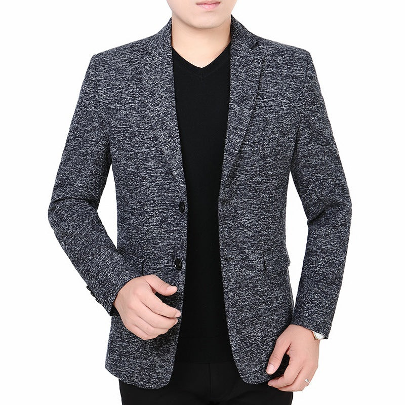 Herren Slim Fit Blazer aus Jacquardstoff Aliams