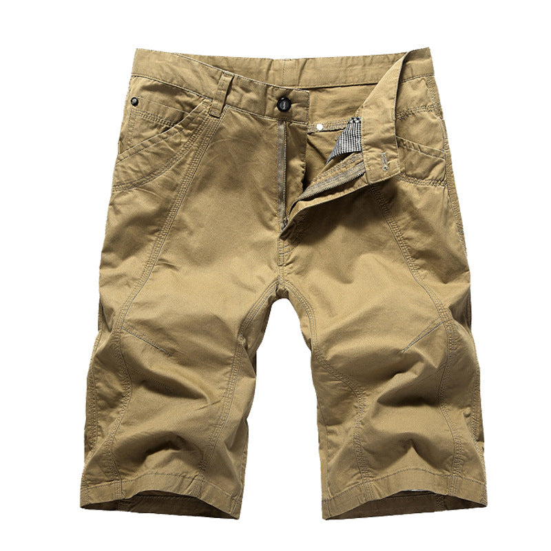 Herren Cargo-Shorts mit multifunktionalen Taschen und strapazierfähigem Material Aliams