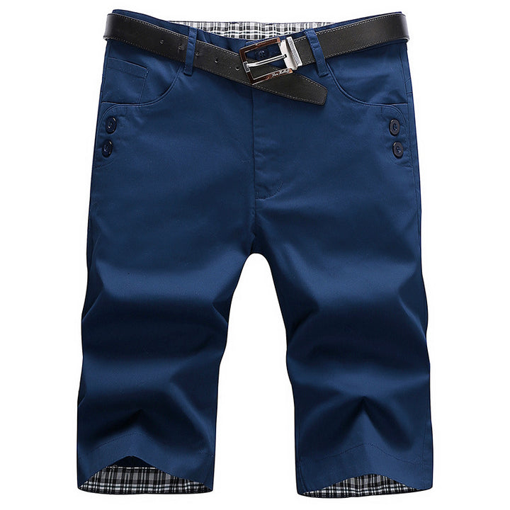 Herren Chino-Shorts mit praktischem Gürtel und stylischem Innenfutter Aliams