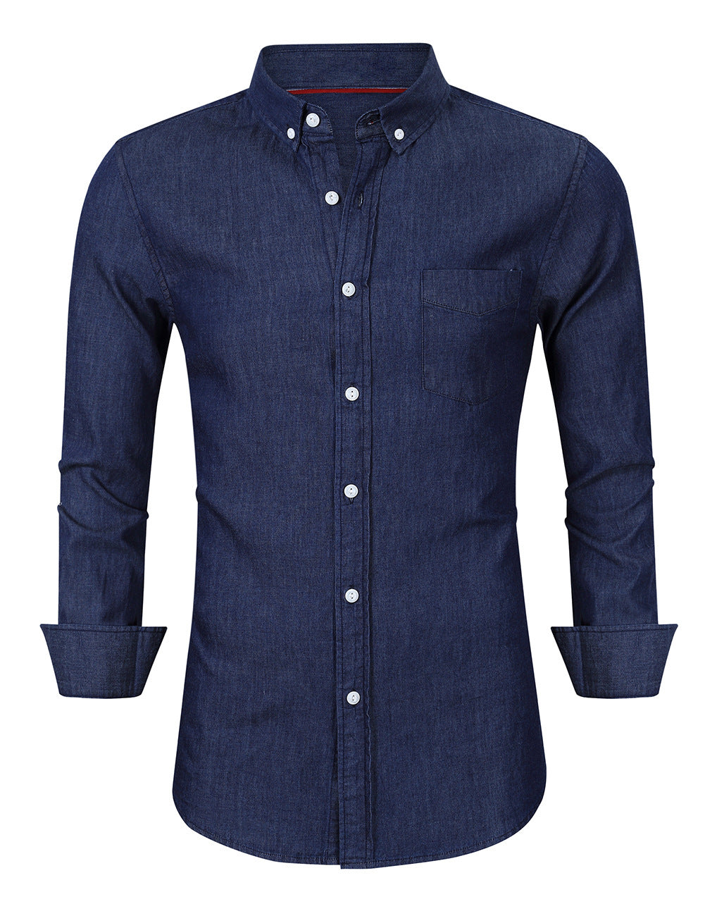 Herren Casual Jeanshemd Aliams