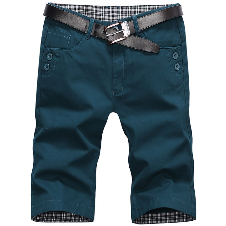 Herren Chino-Shorts mit praktischem Gürtel und stylischem Innenfutter Aliams