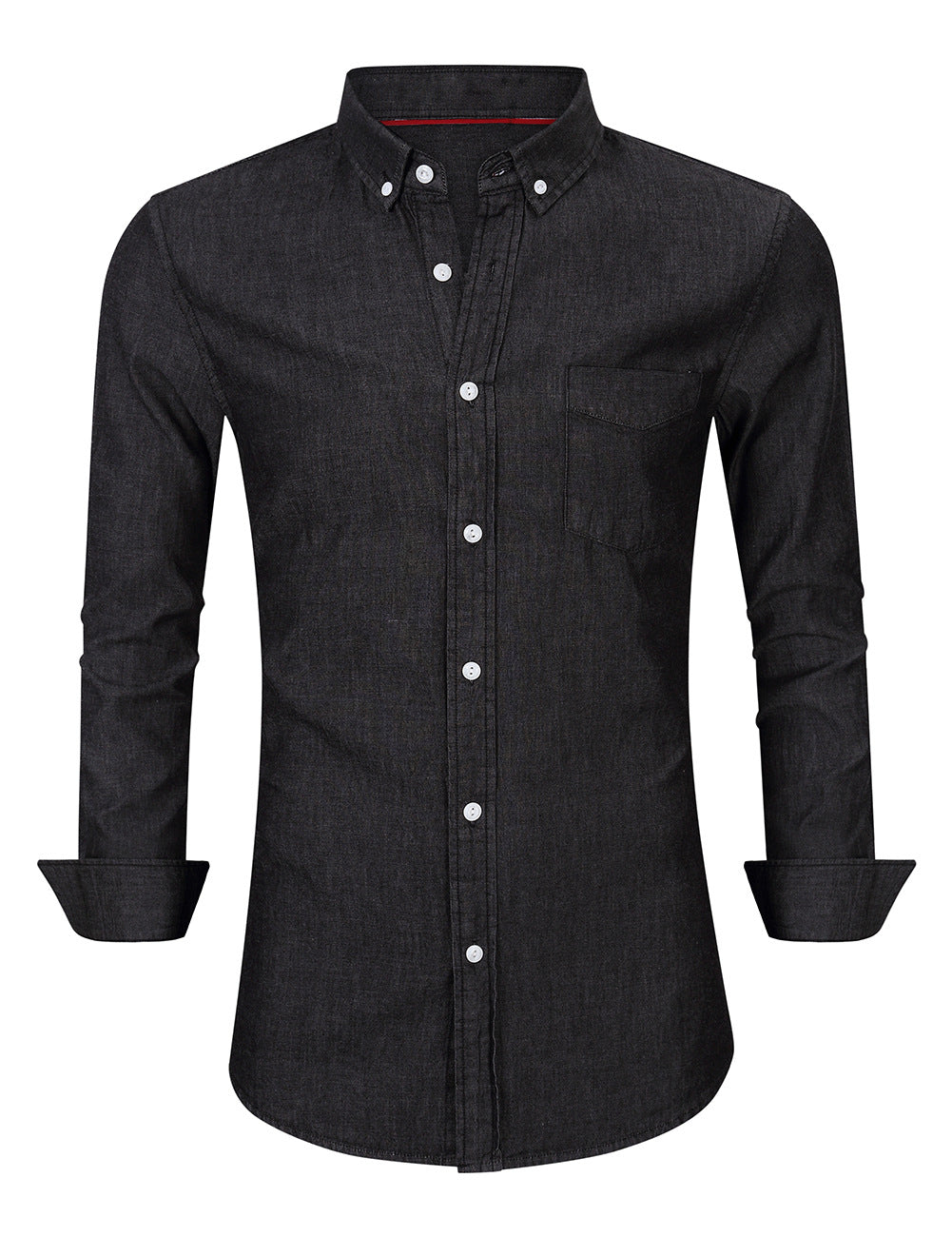 Herren Casual Jeanshemd Aliams