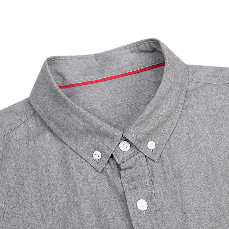 Herren Casual Jeanshemd Aliams