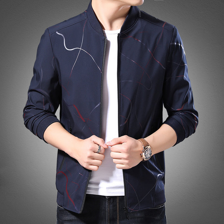 Herren sportliche Bomberjacke Aliams