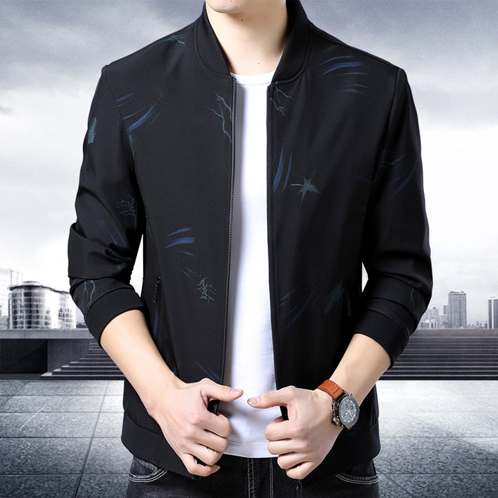 Herren Sportliche Bomberjacke Aliams