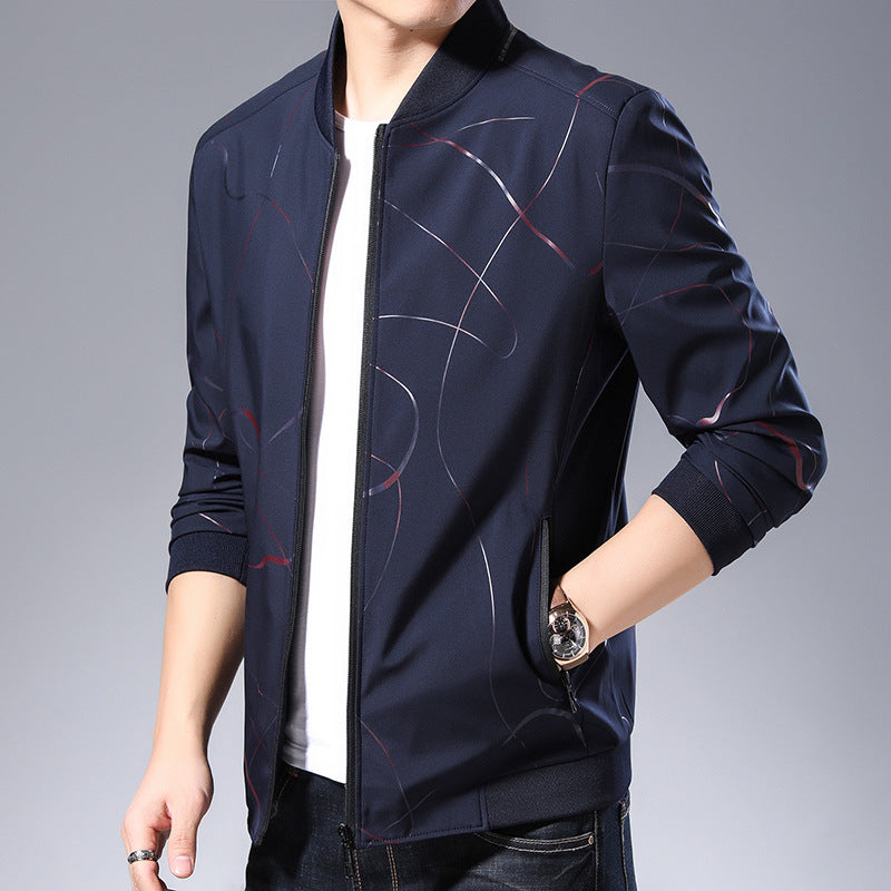 Herren sportliche Bomberjacke Aliams