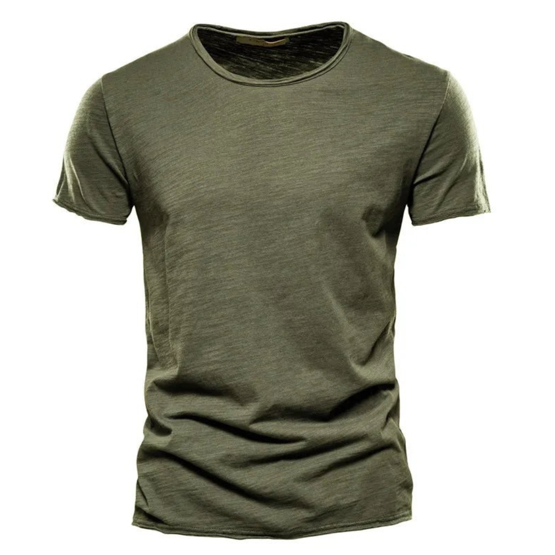 Klassisches T-Shirt für Herren mit Rundhalsausschnitt