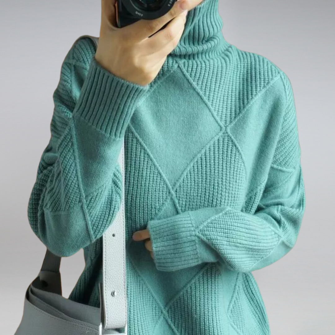 Aliams | Kaschmir Rollkragenpullover Pullover mit luxuriösem Touch und atmungsaktiver Wärme