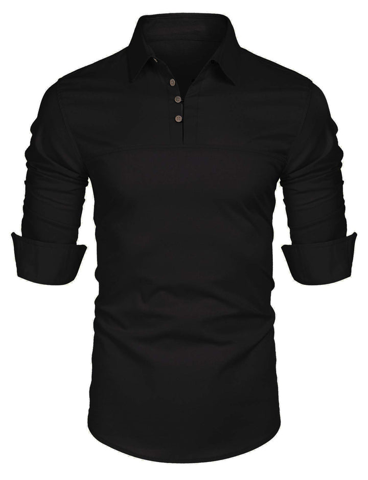 Herren Poloshirt mit modischem Kragen Aliams
