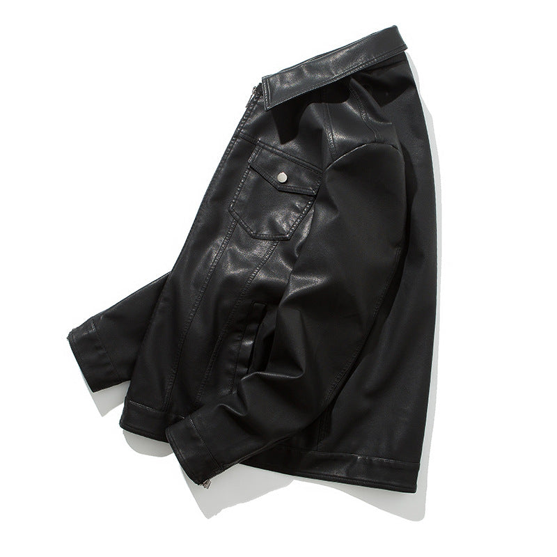 Herren Kunstlederjacke Aliams