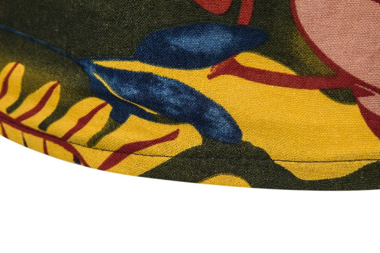 Herren Kurzarmhemd im tropischen Design Aliams