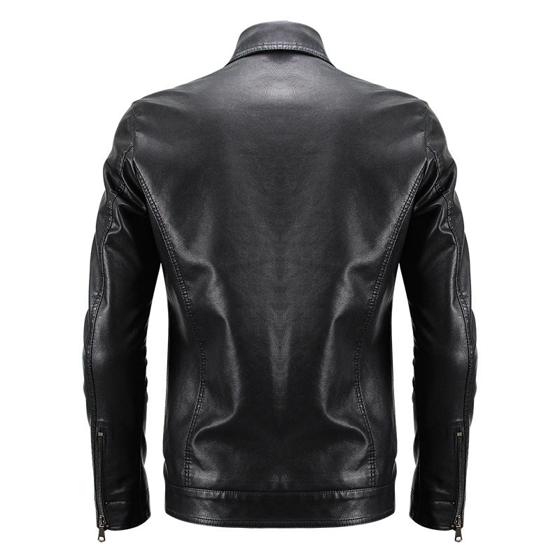 Herren Kunstlederjacke Aliams