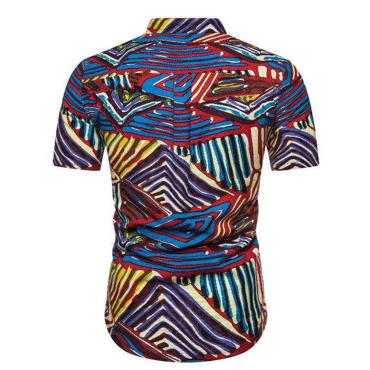 Herren Kurzarmhemd Aliams