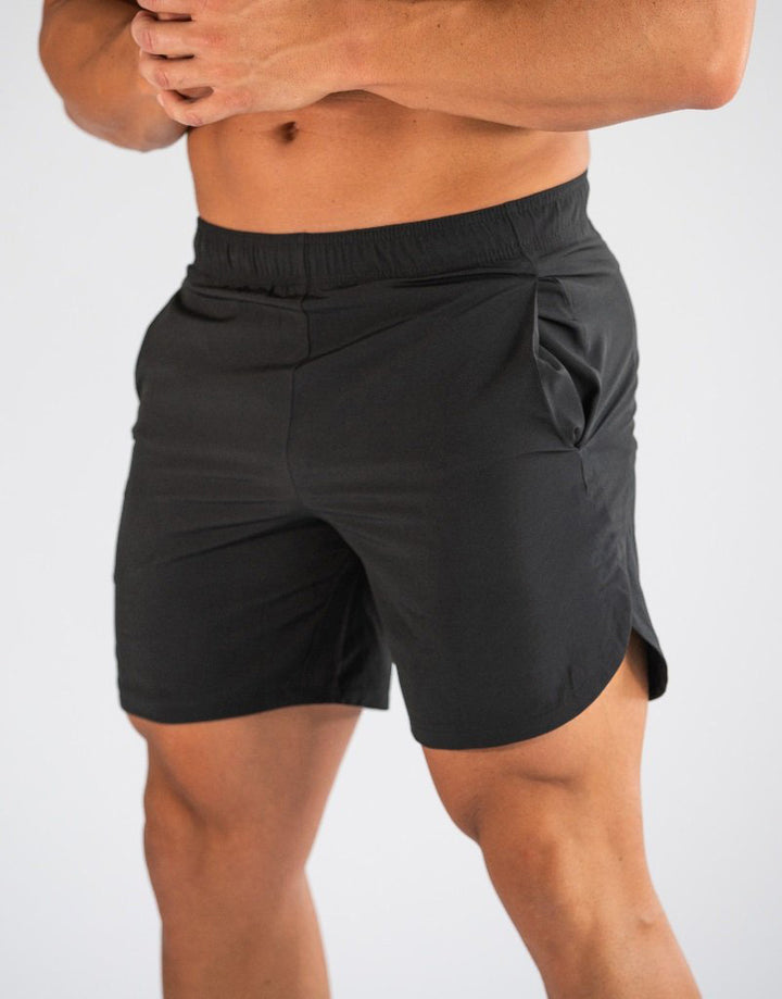 Herren Sportliche Funktionsshorts mit elastischem Bund und Seitentaschen Aliams