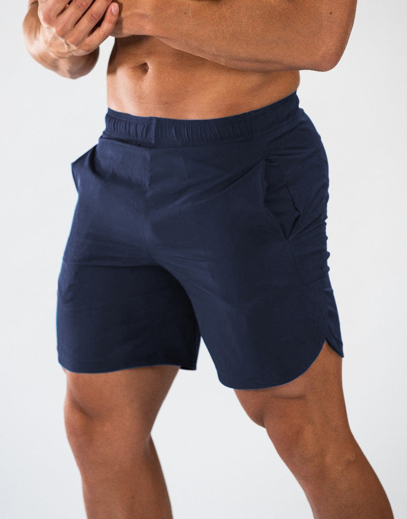 Herren Sportliche Funktionsshorts mit elastischem Bund und Seitentaschen Aliams