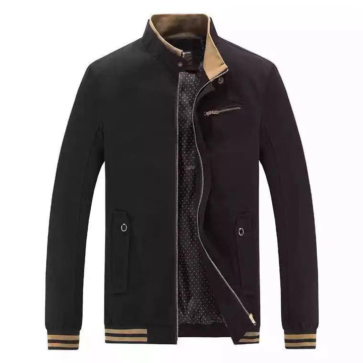 Herren sportliche Übergangsjacke mit modischem Kragen Aliams