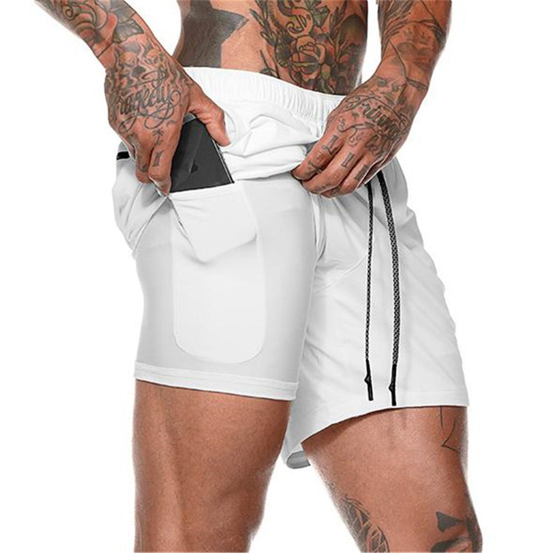 Herren Funktionsshorts mit integrierter Sicherheitsstasche Aliams